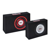 Caja Bandpass para Subwoofer Activo de Coche de 12 Pulgadas OEM/ODM con Bajos Potentes de 600W, Altavoz Subwoofer Bajo Asiento de 12 Pulgadas con Amplificador CP-8001