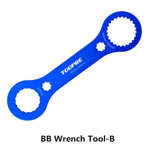 TOOPRE-Outil de retrait et d'installation de la <span class=keywords><strong>plaque</strong></span> à dents intégré DUB en alliage d'aluminium, clé BB à double tête - Product Image 6