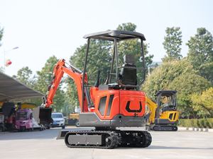 Mini-excavatrice chinoise d'occasion 2 tonnes 1 tonne Mini pelle Petit excavateur Excavatrices d'occasion Petit excavateur Godet Moteur Isuzu - Product Image 4