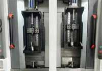 Machine de perçage profond à double station inversée DK30-400-L2, foret en U avec refroidissement traversant, finition 0,4 μm, 2*7,5 kW