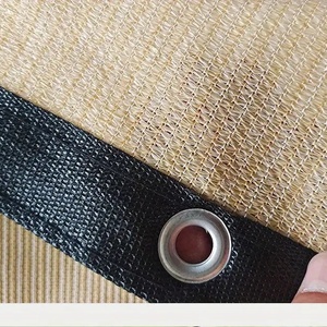 180g màn hình riêng tư hàng rào ban công bảo vệ gió <span class=keywords><strong>Net</strong></span> rào cản gió lưới màu be hàng rào màn hình riêng tư kính chắn gió - Product Image 2