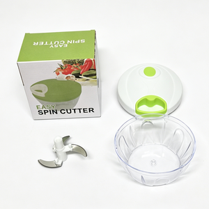 <span class=keywords><strong>Picadora</strong></span> manual de alimentos, licuadora de mano compacta y potente para picar frutas y verduras - Product Image 6