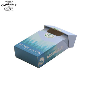 ISO chứng nhận nhà máy bán buôn giấy mỏng Hộp Thuốc Lá calmshell rỗng trước cuộn hình nón bao bì tùy chỉnh Hộp Thuốc Lá - Product Image 3