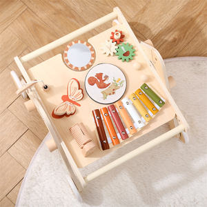 <span class=keywords><strong>Chariot</strong></span> d'intelligence multifonctionnel Montessori Offre Spéciale Outil d'apprentissage <span class=keywords><strong>de</strong></span> jeu parfait pour les bébés <span class=keywords><strong>de</strong></span> 0 à 3 ans Poussette avec fonctions musicales - Product Image 2