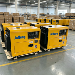 Générateur diesel triphasé 5KVA <span class=keywords><strong>6KVA</strong></span> 8KVA 10KVA à fréquence stable pour usage domestique 110/220/380V 10Kw - Product Image 3