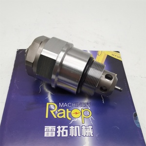 วาล์วนิรภัยแบบดูดคุณภาพสูง 709-90-73100 สำหรับรถขุด PC120-6 วาล์วระบายแรงดัน - Product Image 1