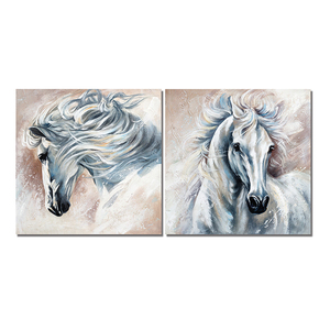 Artista disegno 100% dipinto a mano incorniciato <span class=keywords><strong>tela</strong></span> arte della parete pittura a olio animale in esecuzione bella cavallo pittura <span class=keywords><strong>su</strong></span> <span class=keywords><strong>tela</strong></span> - Product Image 4
