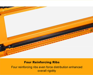 Chariot à palettes hydraulique manuel SYNGE de 2 tonnes avec longueur de fourche personnalisée pour restaurants, imprimeries et commerces de détail - Product Image 5