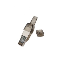 Prise Ethernet RJ45 réutilisable PUXIN, blindée en métal FTP, Cat6, Cat6a, Cat7, prise modulaire sans outil