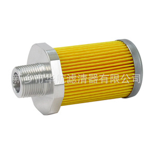 Elemento de filtro de aire de fibra sintética Filtro de polvo de grado medio con diseño de rosca de salida plegada de papel de filtro 59*104 - Product Image 1