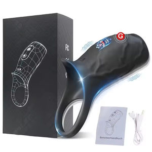 Anillo Vibrador Retardante para Semen de Hombre, Anillo de Bloqueo, Dispositivo de Resonancia Corporal para Parejas, Juguete Sexual, Venta Directa de Fábrica - Product Image 5