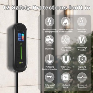 Cargador Portátil para Vehículos Eléctricos Zencar Fast de 22 kW, 32 A, EVSE Tipo 2 GB/T Opcional con Control Inteligente por WiFi y Aplicación para Carga <span class=keywords><strong>en</strong></span> Casa y Viajes - Product Image 4