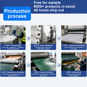 Fabricante de Bandas <span class=keywords><strong>Transportadoras</strong></span> de Caucho PU PVC de Grado Alimenticio para la Industria Agrícola, Color Blanco y Azul, Superficie Rugosa - Product Image 4