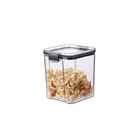 BPA-vrije PET luchtdichte stapelbare 42-delige voedselcontainers met antislipbodem transparante opbergbox set