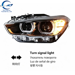 Faros Delanteros LED de Alta Calidad para <span class=keywords><strong>BMW</strong></span> Serie 1 F20 F21 116i <span class=keywords><strong>118i</strong></span> 120i, Diseño de Lente de Proyector, Luz de Señalización DRL, Automotriz - Product Image 3