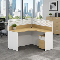 Bureau d'ordinateur commercial pour poste de travail, mobilier moderne avec tiroirs de rangement, personnalisation, vente en gros en usine, fournisseur