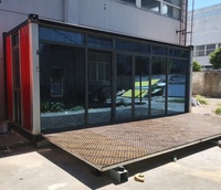Portatile cafe bar casa prefabbricata mobile di caffè contenitore negozio