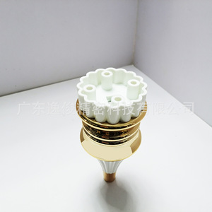 YIJUN Furniture Legs White Gold Color <b>Block</b> 4087 Modern Minimalist Luxury Easy Installation - Product Image 2