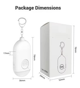 Système d'alarme personnel TUYA transfrontalier pour femme et enfant avec fonction de localisation discrète et conception durable - Product Image 5