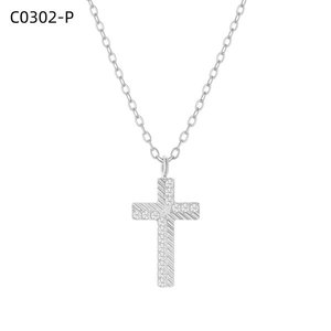 Fashion Necklace with Zirconia C0302 for Women High Quality Jewelry - Product Image 1