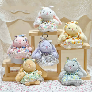 Nouvelle Peluche Lapin Mignon Très Vendue, Porte-clés en Peluche, Petit Cadeau, Idéal pour Garçons et Filles comme Cadeau de Fête - Product Image 4