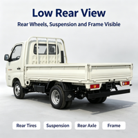 Truk Kargo Grosir Tersedia, Truk Mini Dump 4x2, Transportasi Kargo, Truk Mini Kabin Tunggal