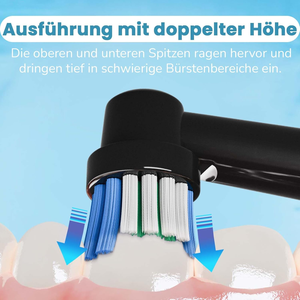 Têtes de brosse de rechange pour brosse à dents électrique, accessoires de brosse à dents pour un nettoyage en profondeur, fournisseur en gros - Product Image 3