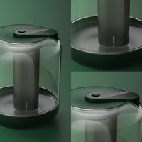 Citron Fruit Fleur Humidificateur Bureau Muet Grande Capacité Humidificateur Sans Fil Réapprovisionnement En Eau Mètre Chambre Humidificateur