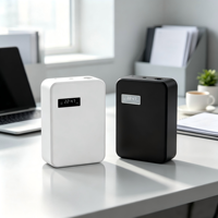 Diffuseur d'arômes électrique commercial de luxe écologique en plastique pour systèmes HVAC, noir ou blanc au choix