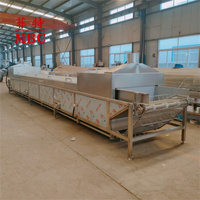 Pasteurisateur pour sacs de produits bains d'eau rideau d'eau chaude avec ceinture Snack alimentaire légumes marinés pasteurisation Machine