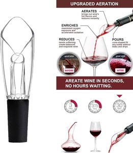 Ouvre-bouteille de <span class=keywords><strong>vin</strong></span> électrique rechargeable coffret cadeau coupe-feuille métallique aérateur verseur <span class=keywords><strong>pompe</strong></span> <span class=keywords><strong>à</strong></span> <span class=keywords><strong>vide</strong></span> et 2 bouchons de <span class=keywords><strong>vin</strong></span> - Product Image 6