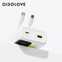 SOLOVE 20000 mah Powerbanks 20000 Mah Chargeur mobile portable 2 Usb Mini Power Bank pour tous les téléphones