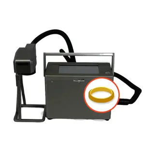 Handheld fiber laser marker 20W portable laser marking machine for metal parts engraving
