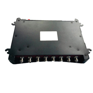 8 портов фиксированный UHF RFID считыватель ZK-RFID408 860-960 мГц R2000 rfid модуль с 12dbi антенна дальнего действия uhf rfid Reader - Product Image 2