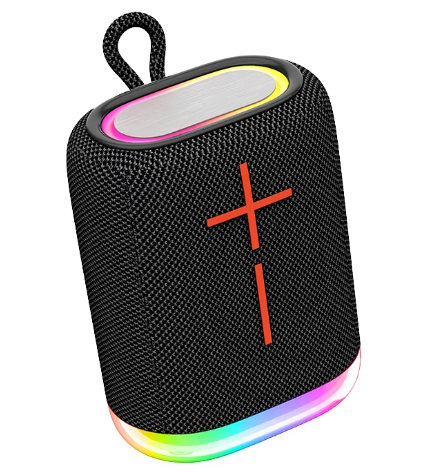 Portable Wireless Multi-functional Outdoor Speaker with Colorful RGB Display Long Battery Life and Powerful Subwoofer