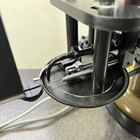 Machine à coudre à double aiguille à entraînement direct haute vitesse HK-2610, adaptée aux matériaux en fourrure et au cuir