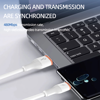 Câble de charge rapide USB-C vers USB-C 1M PD 60W 100W pour téléphones HUAWEI XIAOMI, compatible OEM/ODM, pour transfert de données et charge rapide