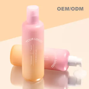 Laagste Moq Custom Jelly Cleanser Diep-Clean Technologie Face Wash Private Label Gezichtsreiniger