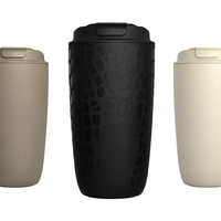 Bouteille isotherme portable en acier inoxydable 304 à double paroi sous vide, avec couvercle à rabat et sangle, pour activités de plein air, réutilisable, marque distributeur