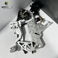 Kit de mise à niveau de frein à main double étrier KOTORQ pour Talaria Sting MX3 Sting R MX4, support CNC avec étrier, amélioration du frein arrière E-Moto