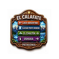 Imán de Resina para Refrigerador con Diseño 3D del Glaciar Perito Moreno, Argentina, Colección de Viajes Patagonia, Recuerdo, Venta al por Mayor
