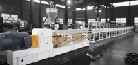 Ligne de granulation à sec de manioc PBAT + Machine de fabrication de matière première bioplastique PLA pour vaisselle dégradable