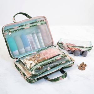 Bolsa de Maquillaje de Viaje de Fábrica BSCI, Bolsa Grande para Artículos de Aseo y Cosméticos con Organizador Interno, Perfecta para Escapadas de Fin de Semana o Viajes Largos - Product Image 5
