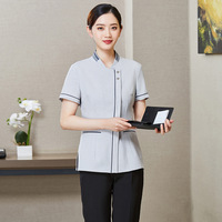 Uniformes de nettoyage de Service OEM d'approvisionnement Touchhealthy Uniforme du personnel pour l'entretien ménager des travailleurs de nettoyage