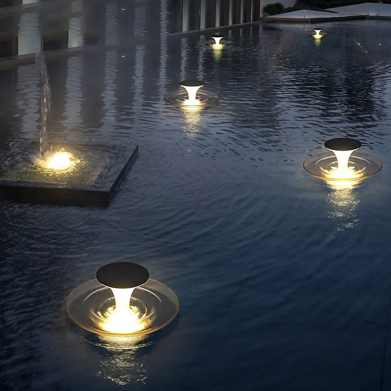 Solar Garden Lights Waterproof Outdoor Poolside Areas Light and Wall Yard Patio Pathway Decoration