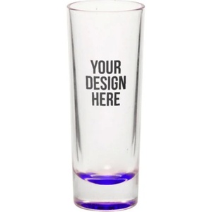 Verres à shot publicitaires transparents de 2 oz avec logo personnalisé sérigraphié – Cadeau promotionnel pour bar, mariage, vente en gros - Product Image 6