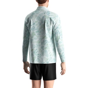 Polo de chasse pour homme, durable, à séchage rapide, manches longues, performance, extensible dans les 4 sens, imperméable, grande taille, anti-humidité - Product Image 6