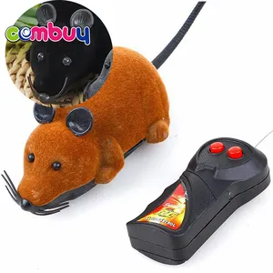 Set Mainan Tikus Elektrik Rc untuk Game Kucing, Mainan Tikus Elektrik Kendali Jarak Jauh Berkelompok