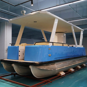 Bateau à ponton personnalisé, durable et zéro émission, avec moteur - Product Image 5