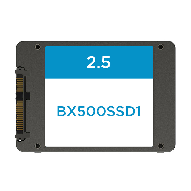 BX500 240GB 500GB 1TB 2.5" 7mm SATA III 6Gb/s 3D TLC SSD up to 540MB/s Read 500MB/s Write High Speed Internal Storage Drive